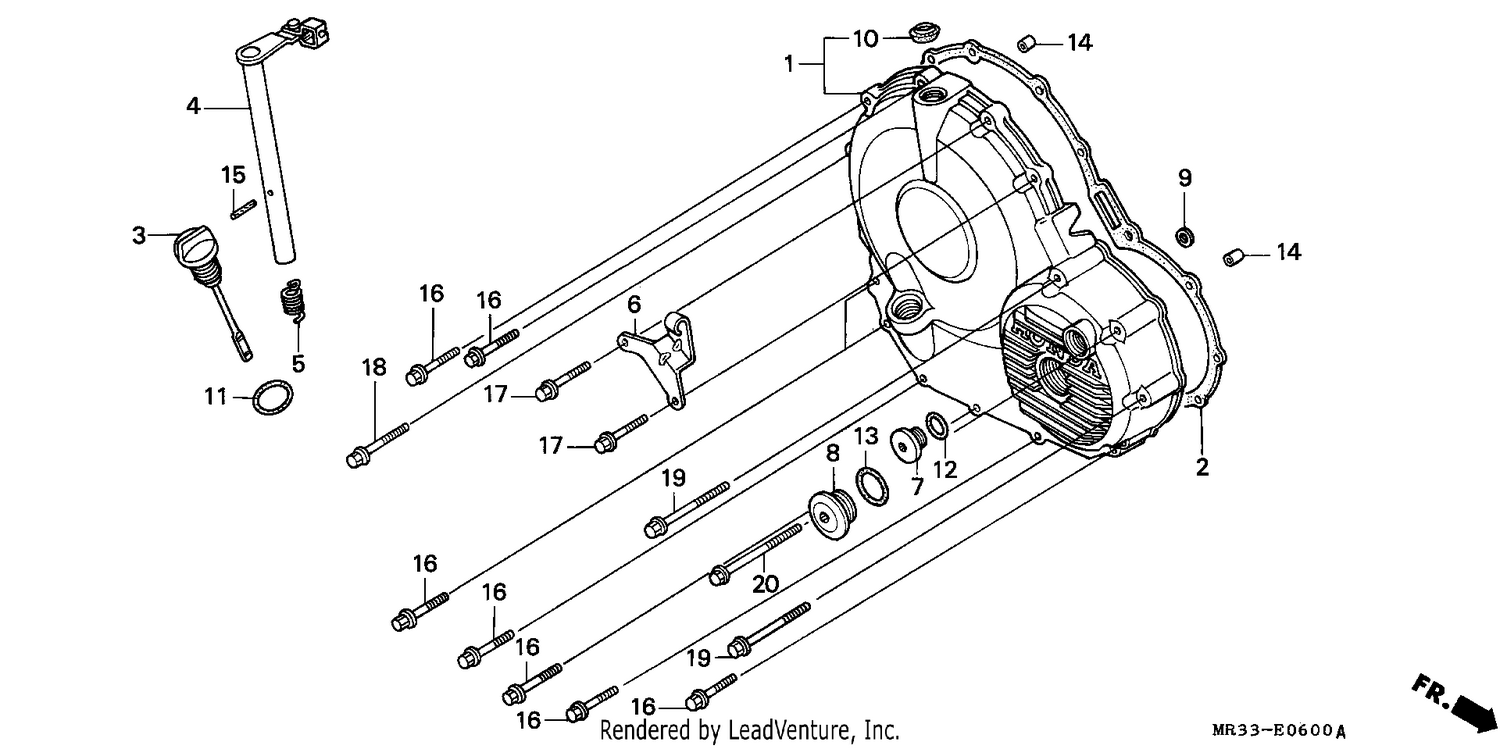 RIGHT CRANKCASE COVER