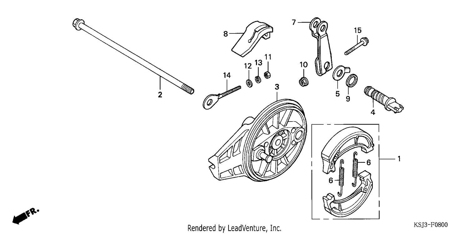 REAR BRAKE PANEL
