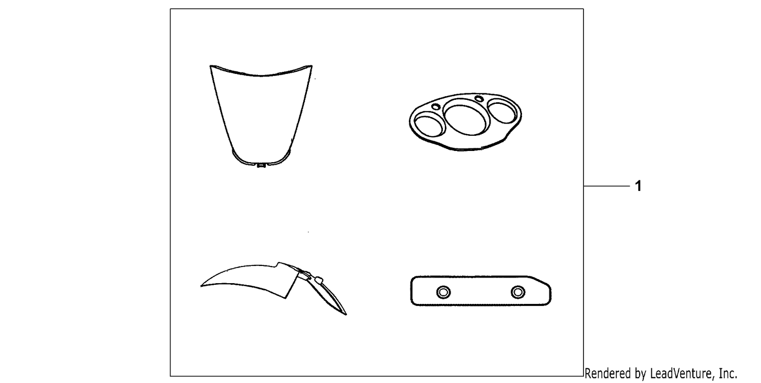 ON-ROAD PRINTED PARTS KIT