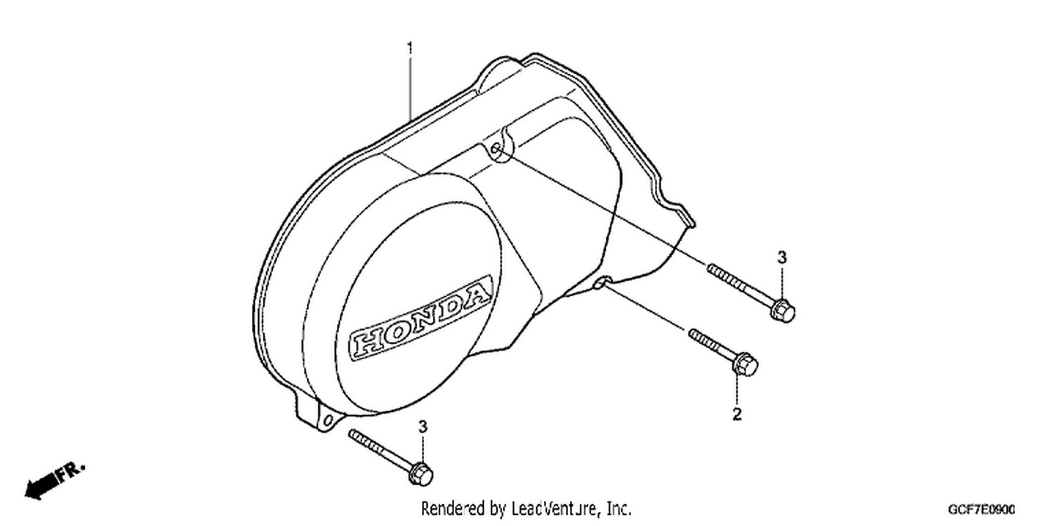 LEFT CRANKCASE COVER
