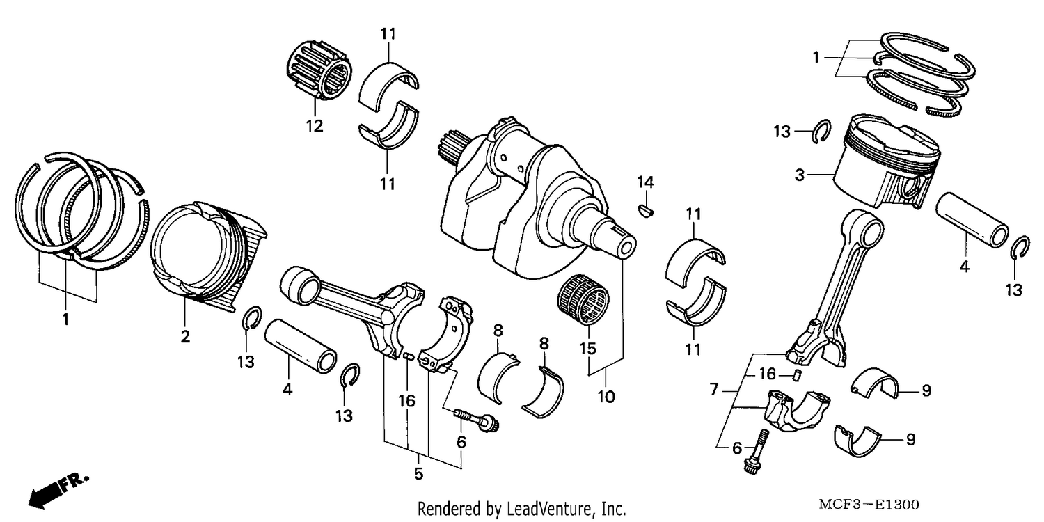 CRANKSHAFT/PISTON