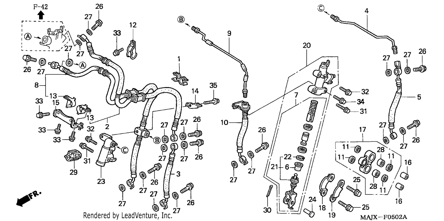 SECOND MASTER CYLINDER (ST1100A)