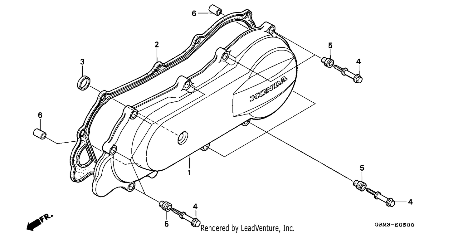LEFT SIDE COVER