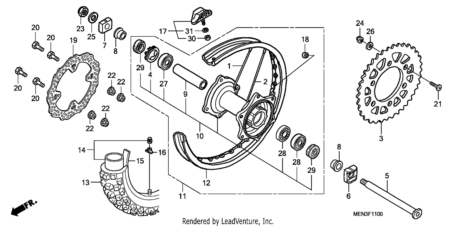 REAR WHEEL