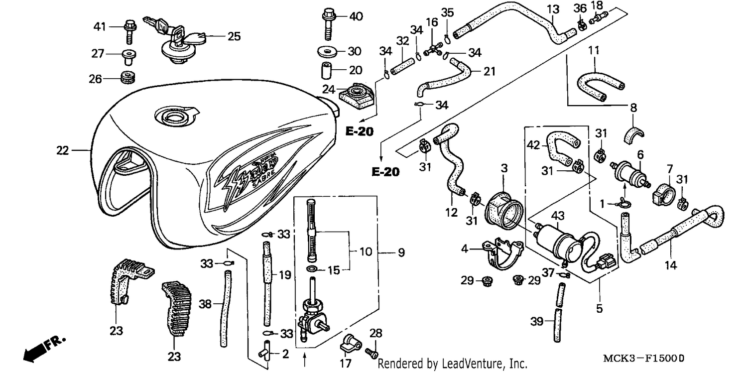 FUEL TANK/FUEL PUMP