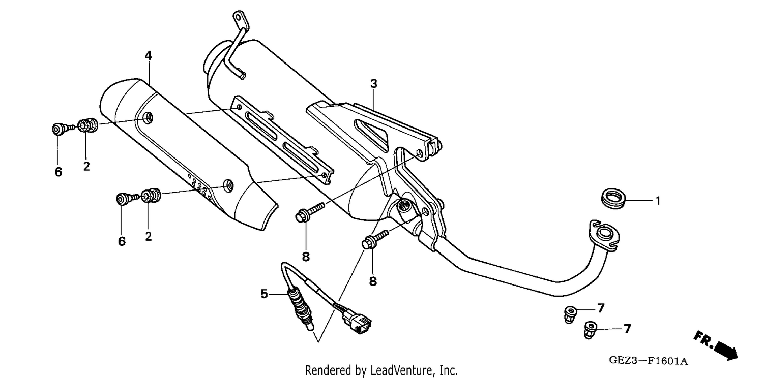 EXHAUST MUFFLER (NPS505/6)