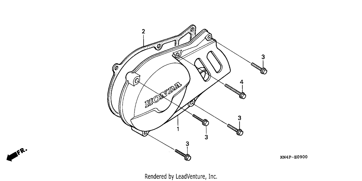LEFT CRANKCASE COVER