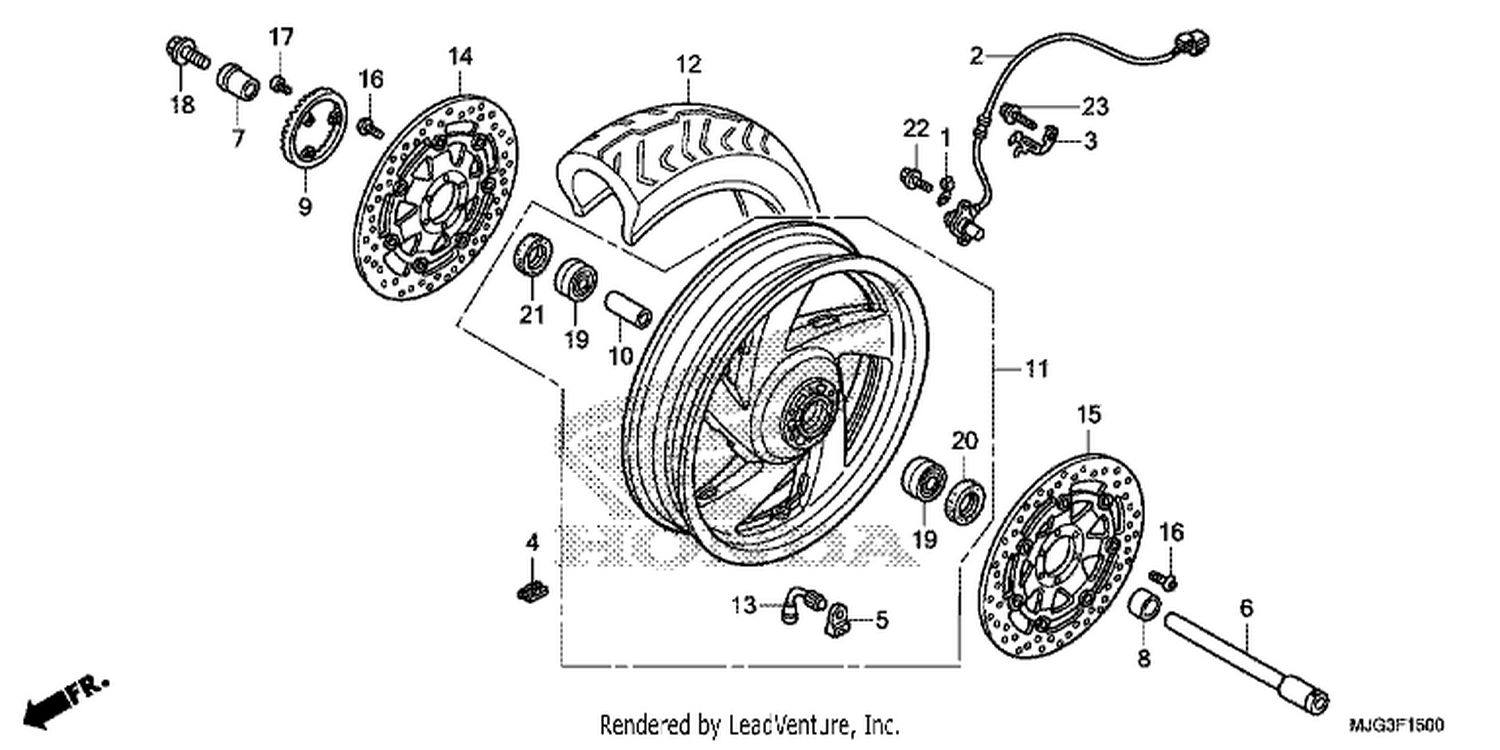  FRONT WHEEL