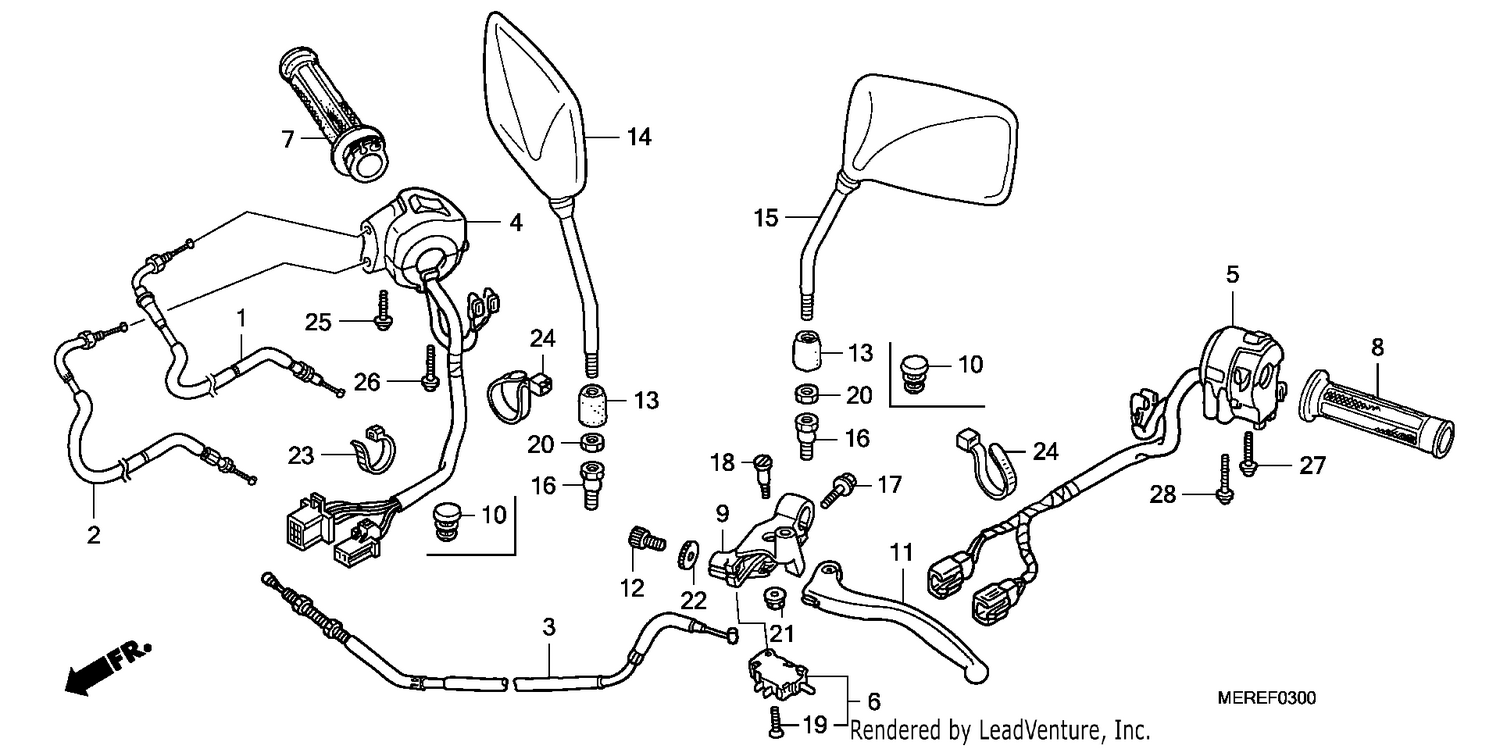 HANDLE LEVER/SWITCH/CABLE