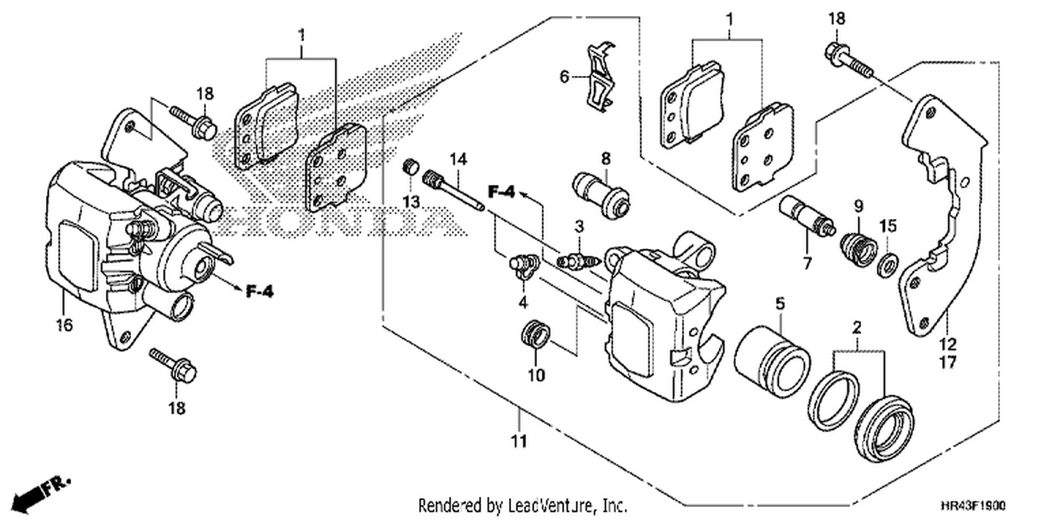  FRONT BRAKE CALIPER