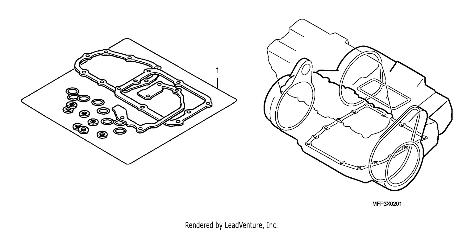 GASKET KIT B (CB13009/S9/A9/SA9)