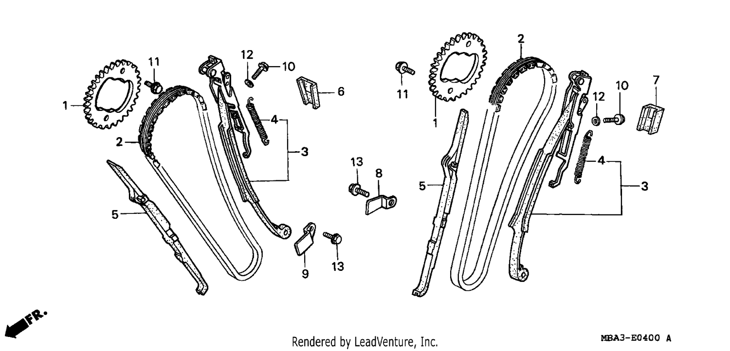 CAM CHAIN/TENSIONER