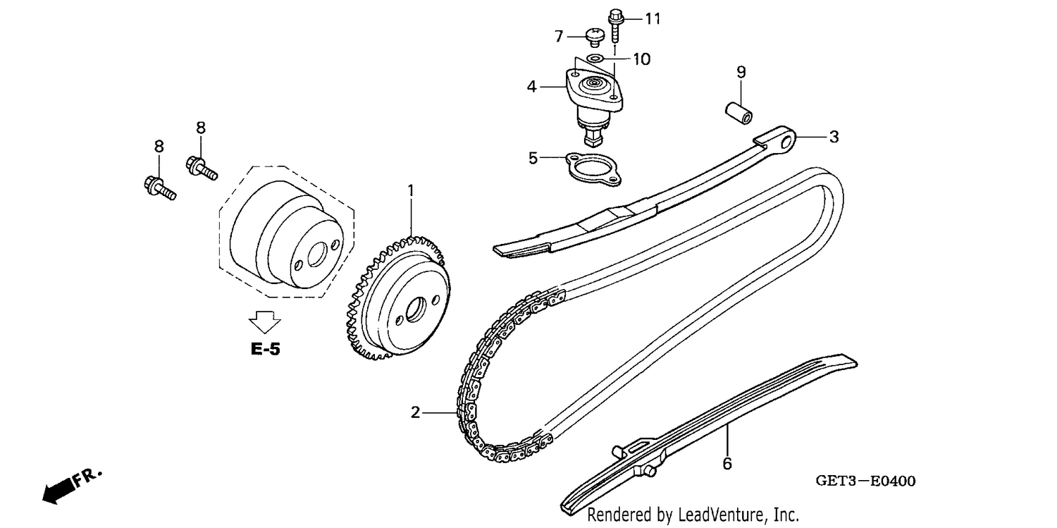 CAM CHAIN/TENSIONER