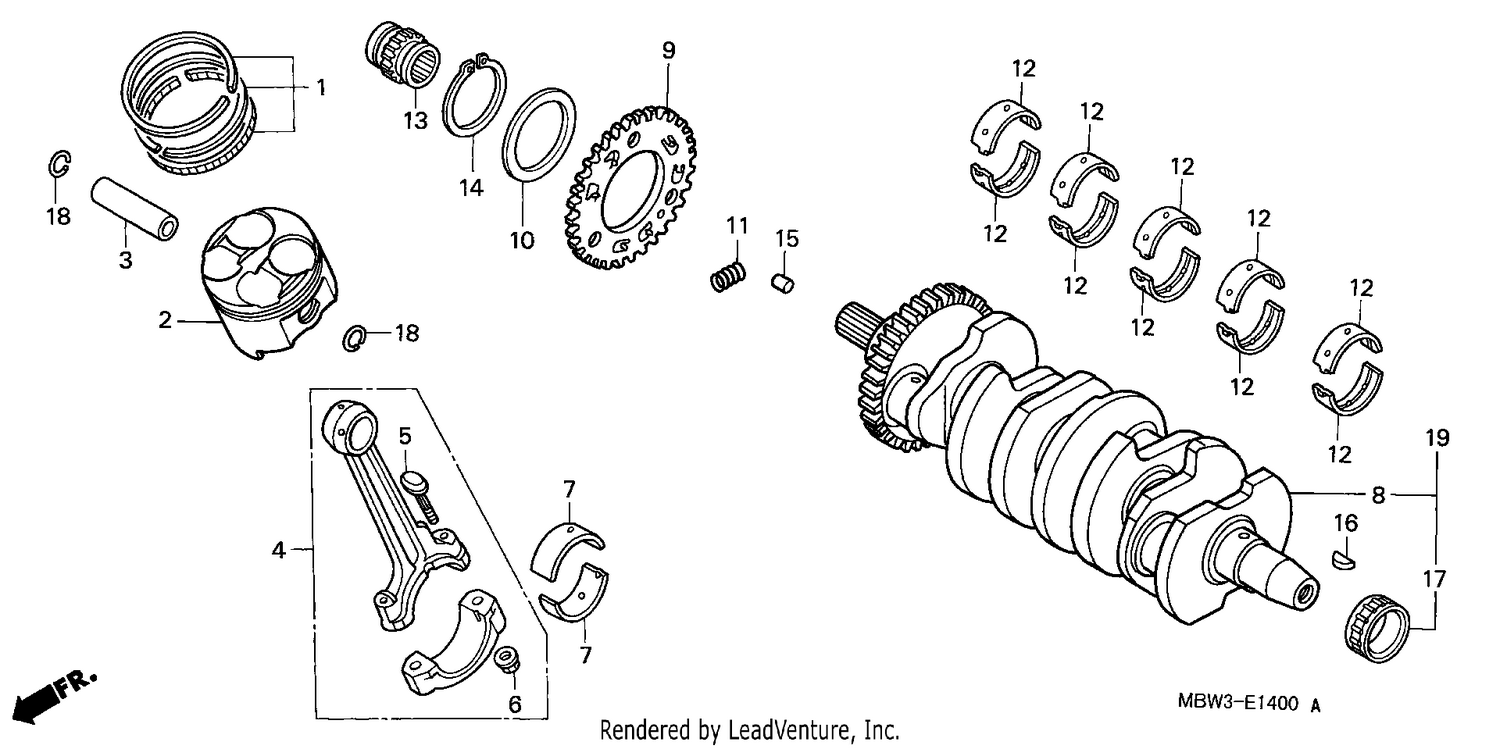 CRANKSHAFT/PISTON