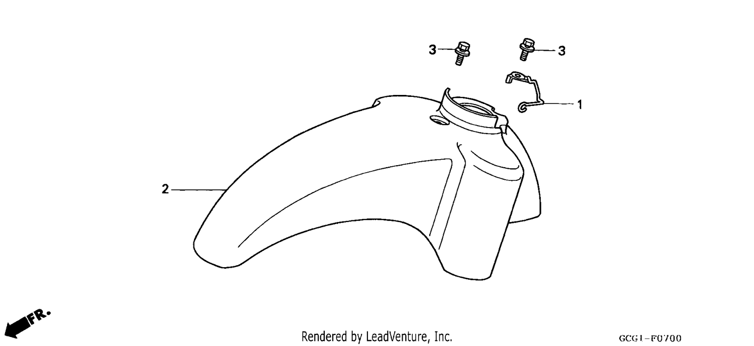 FRONT FENDER