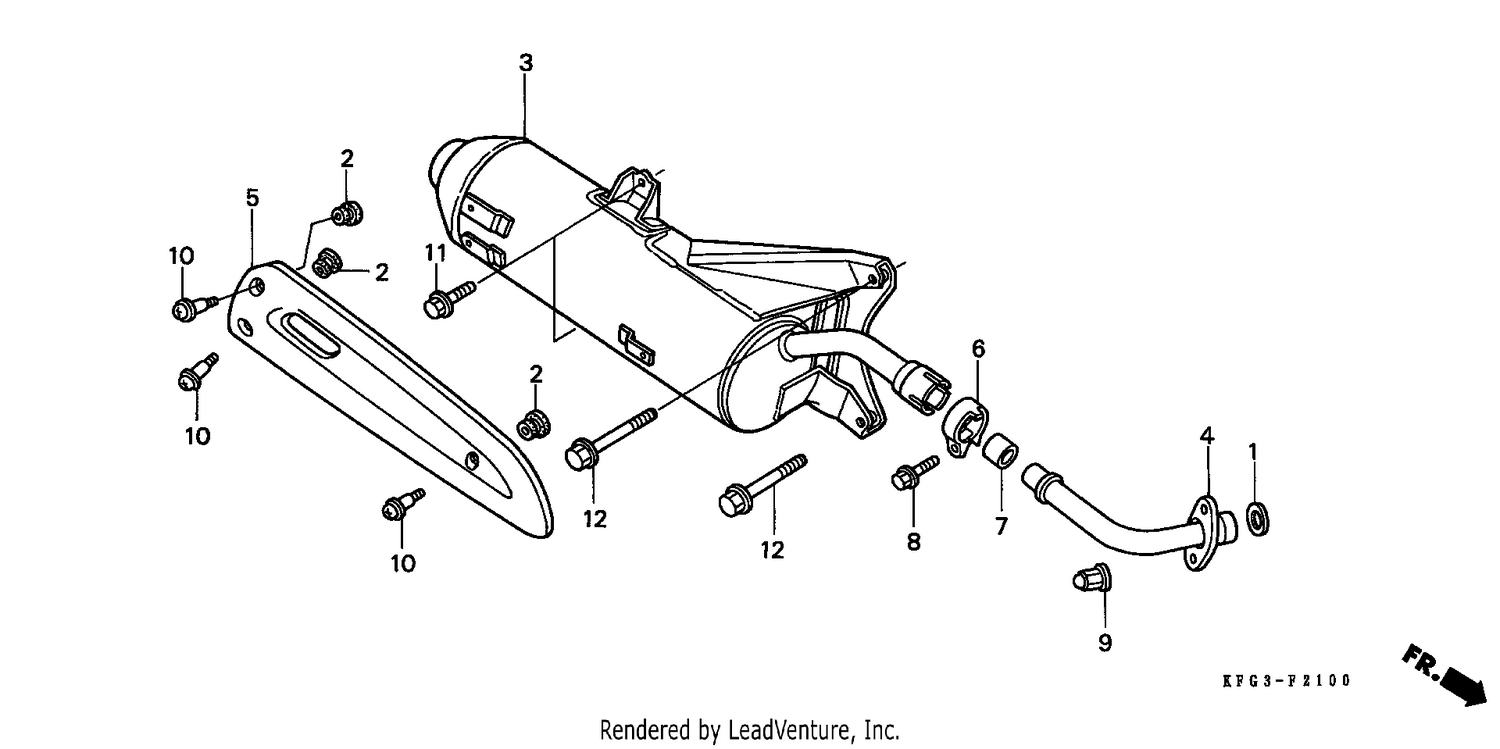EXHAUST MUFFLER