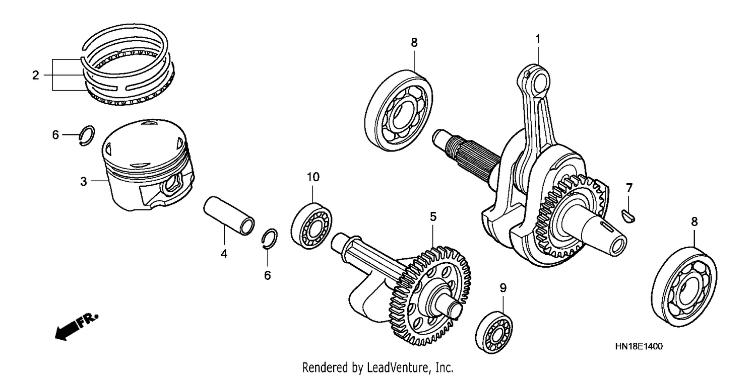 CRANKSHAFT/PISTON