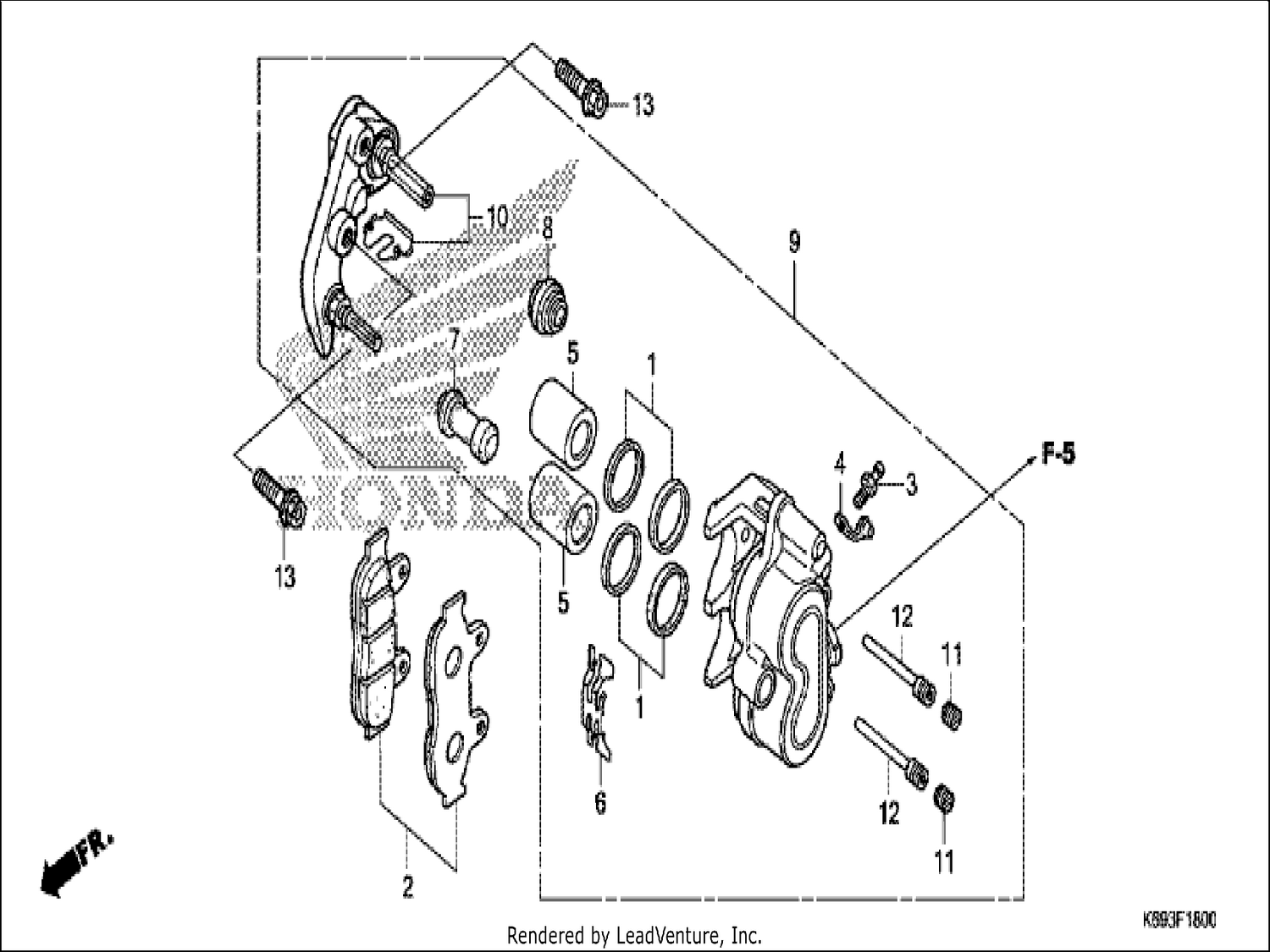  FRONT BRAKE CALIPER
