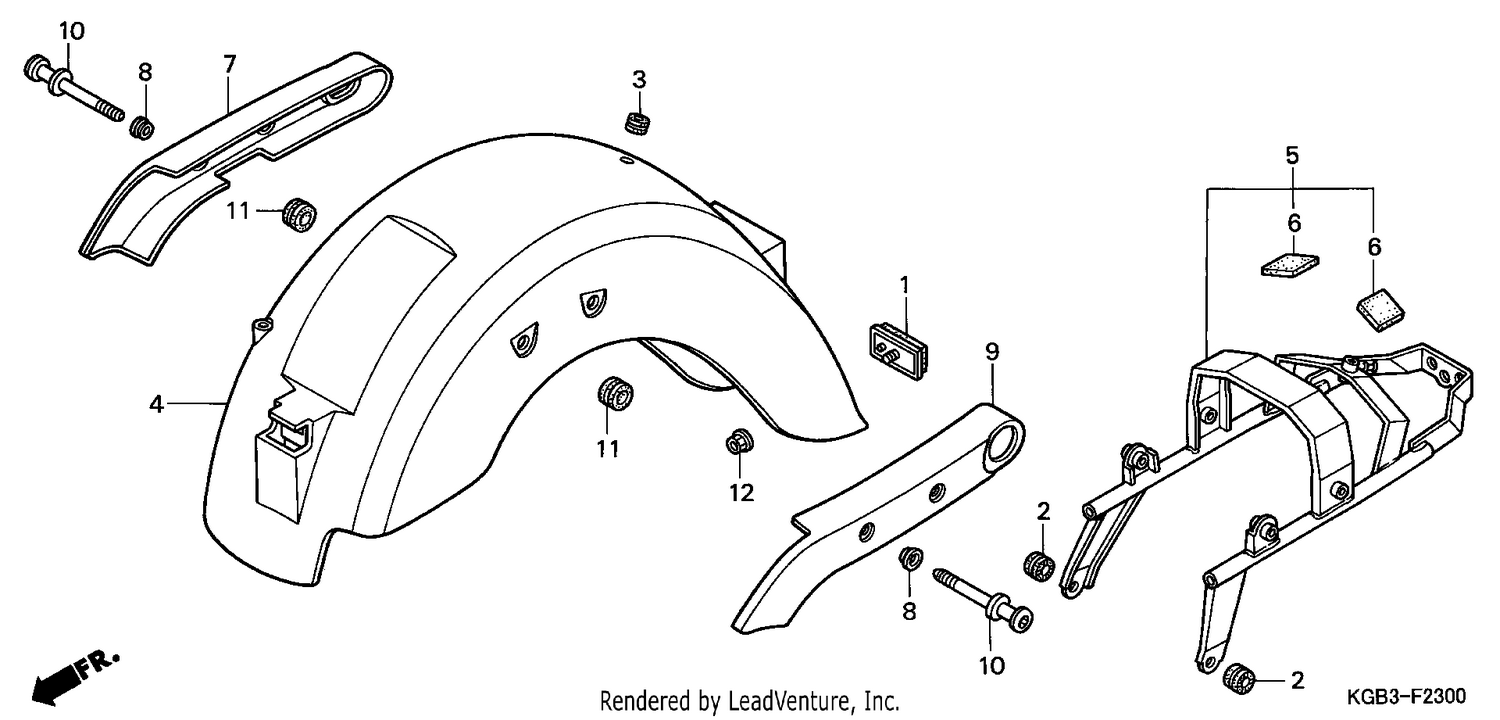 REAR FENDER