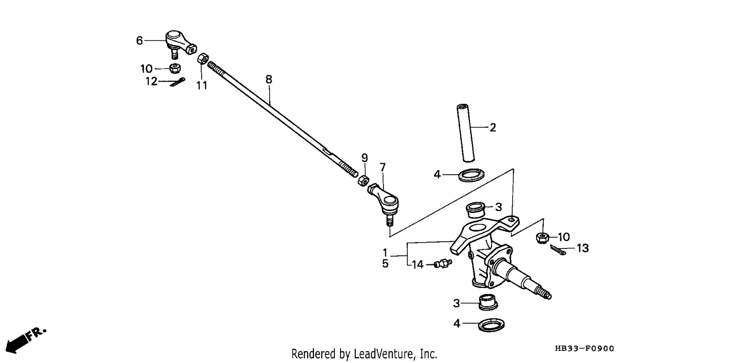 KNUCKLE/TIE ROD