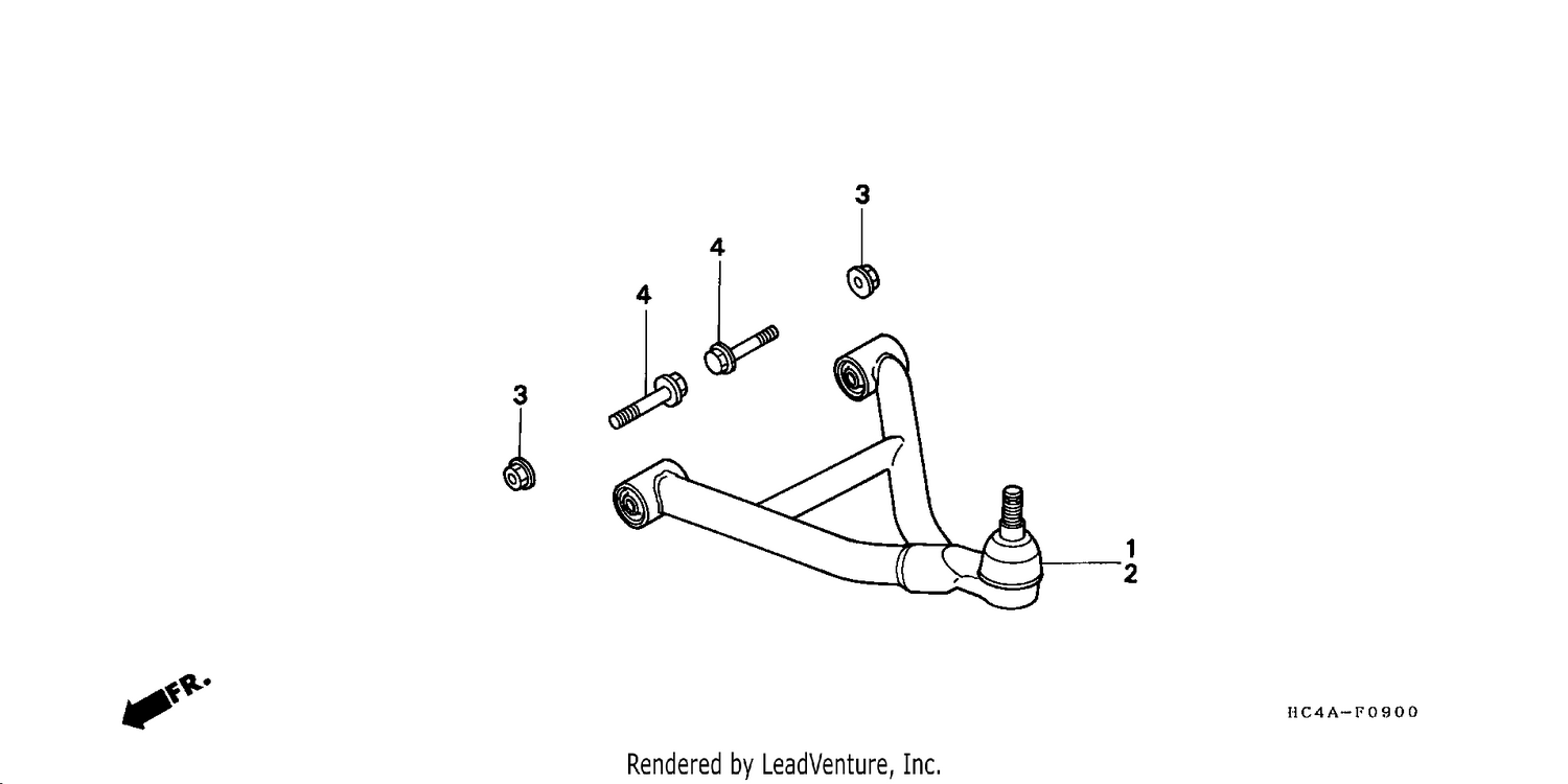 FRONT ARM (TRX300)('92)