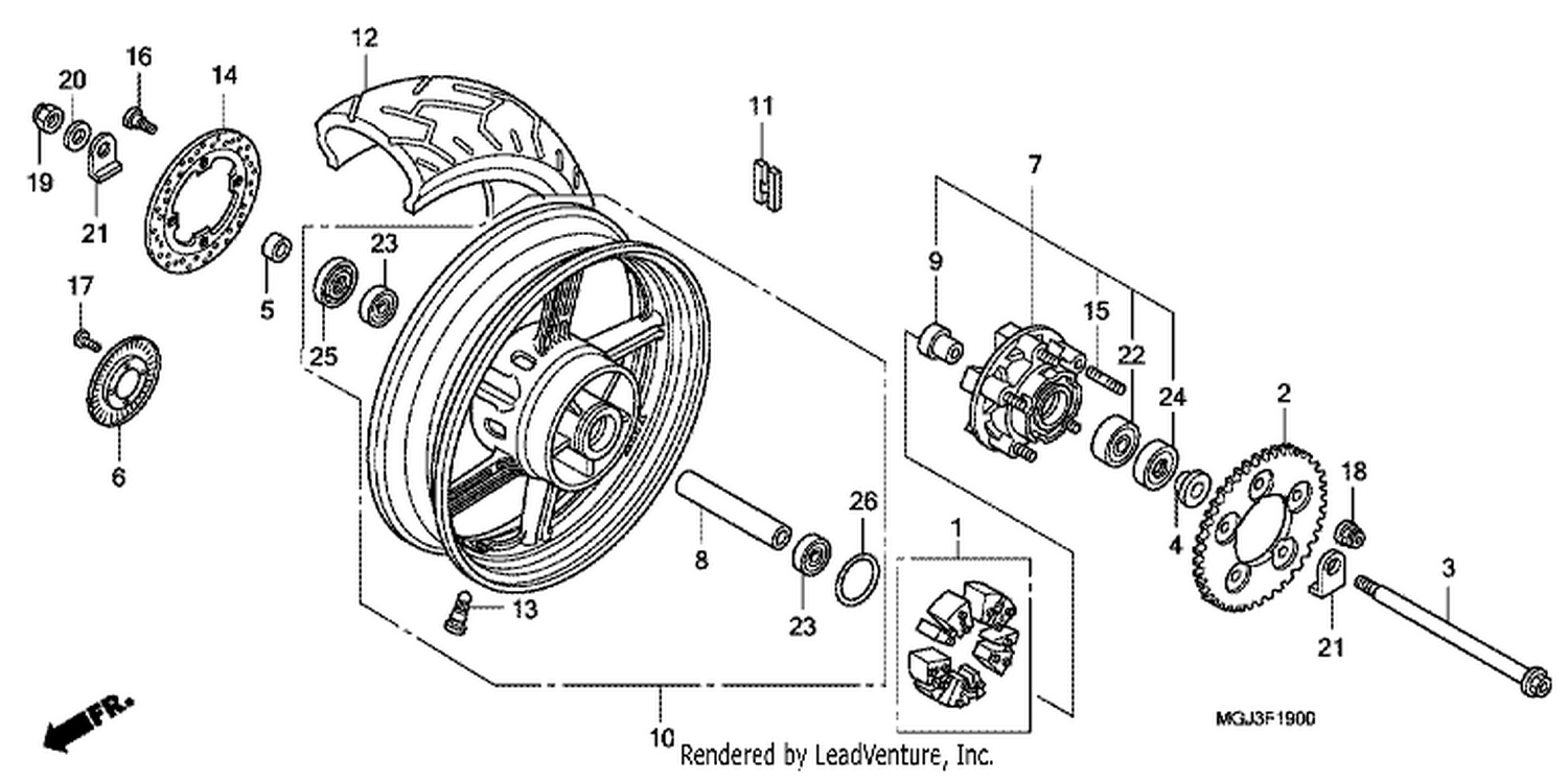  REAR WHEEL