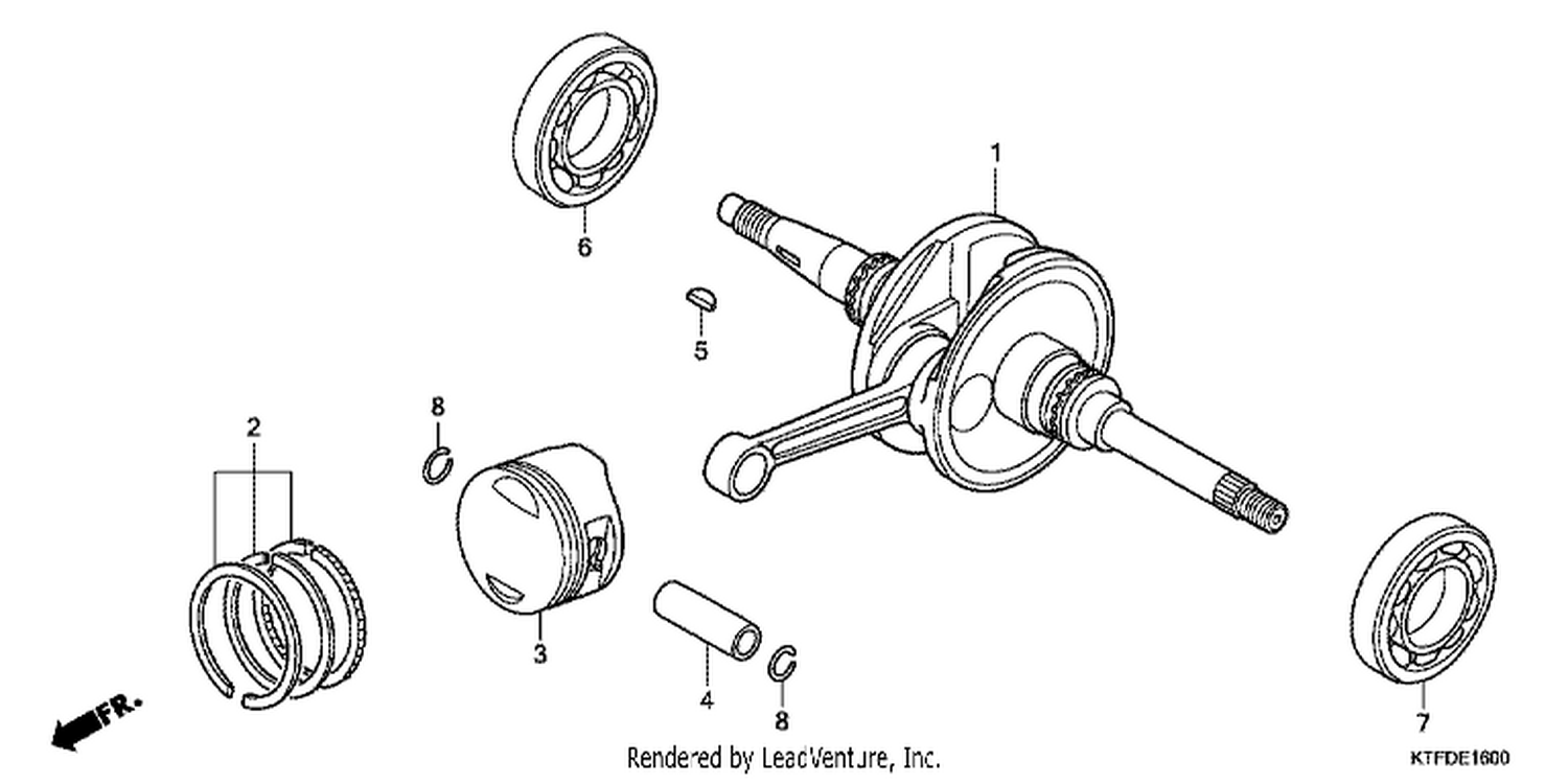  CRANKSHAFT/ PI STON