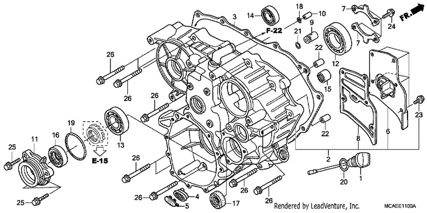  REAR CASE