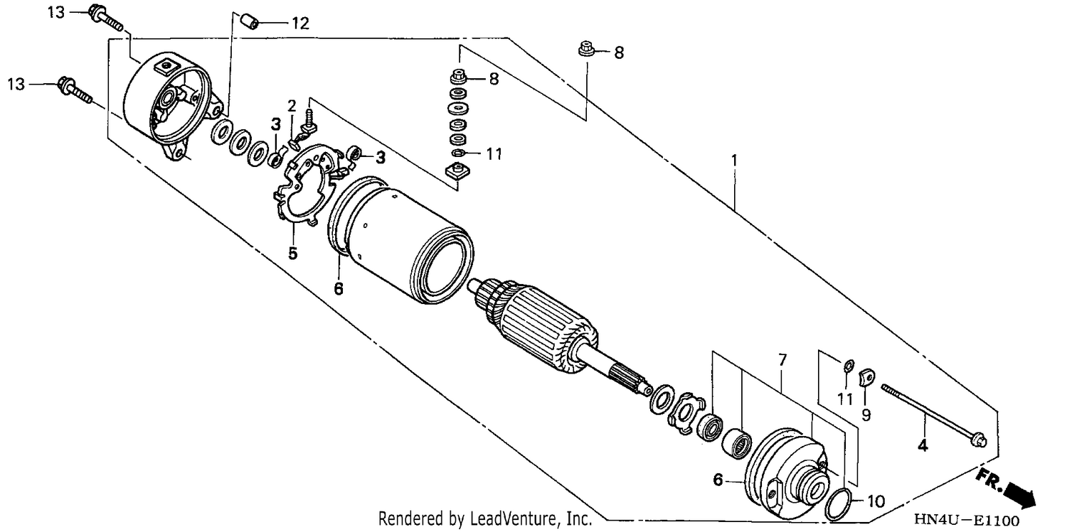 STARTING MOTOR