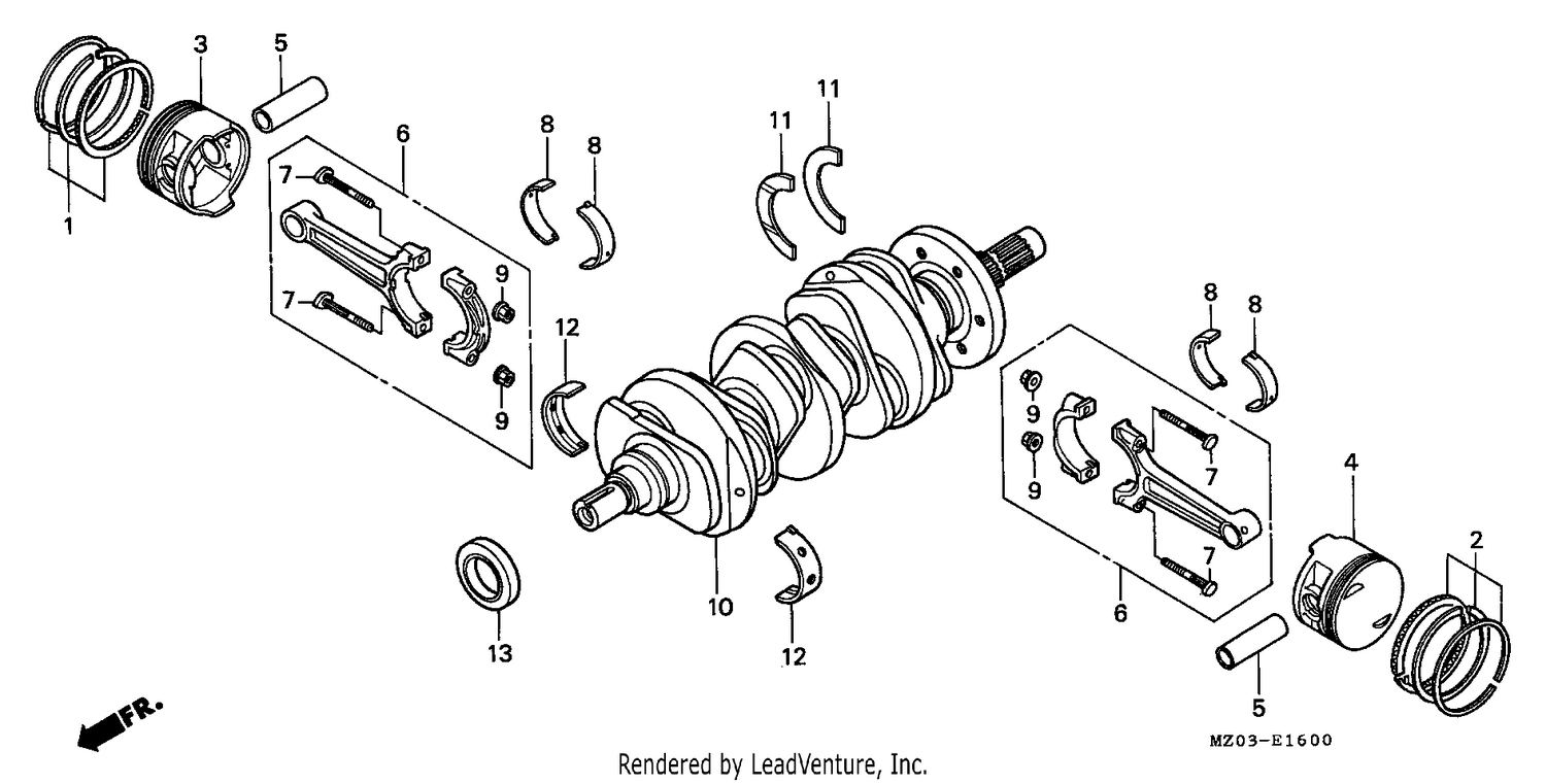 CRANKSHAFT/PISTON