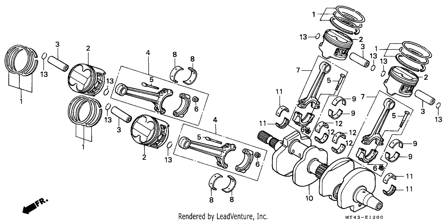 CRANKSHAFT/PISTON