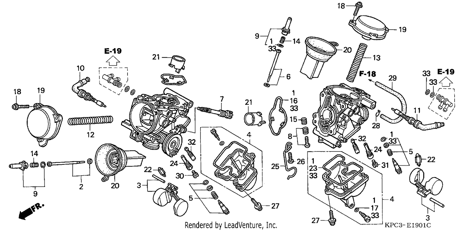 CARBURETOR (COMPONENT PARTS)