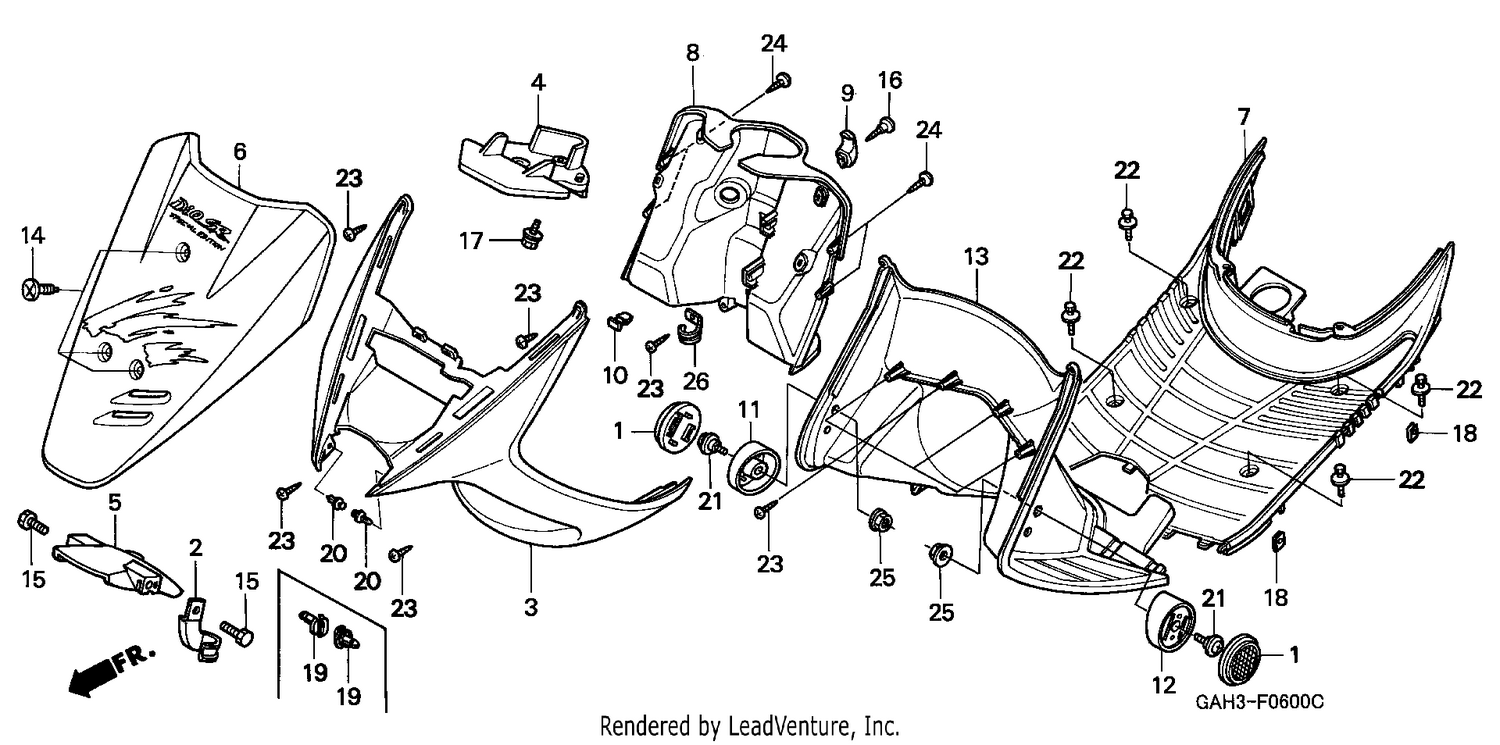 FRONT FENDER/STEP FLOOR