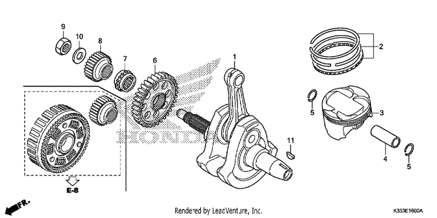  CRANKSHAFT/ PI STON