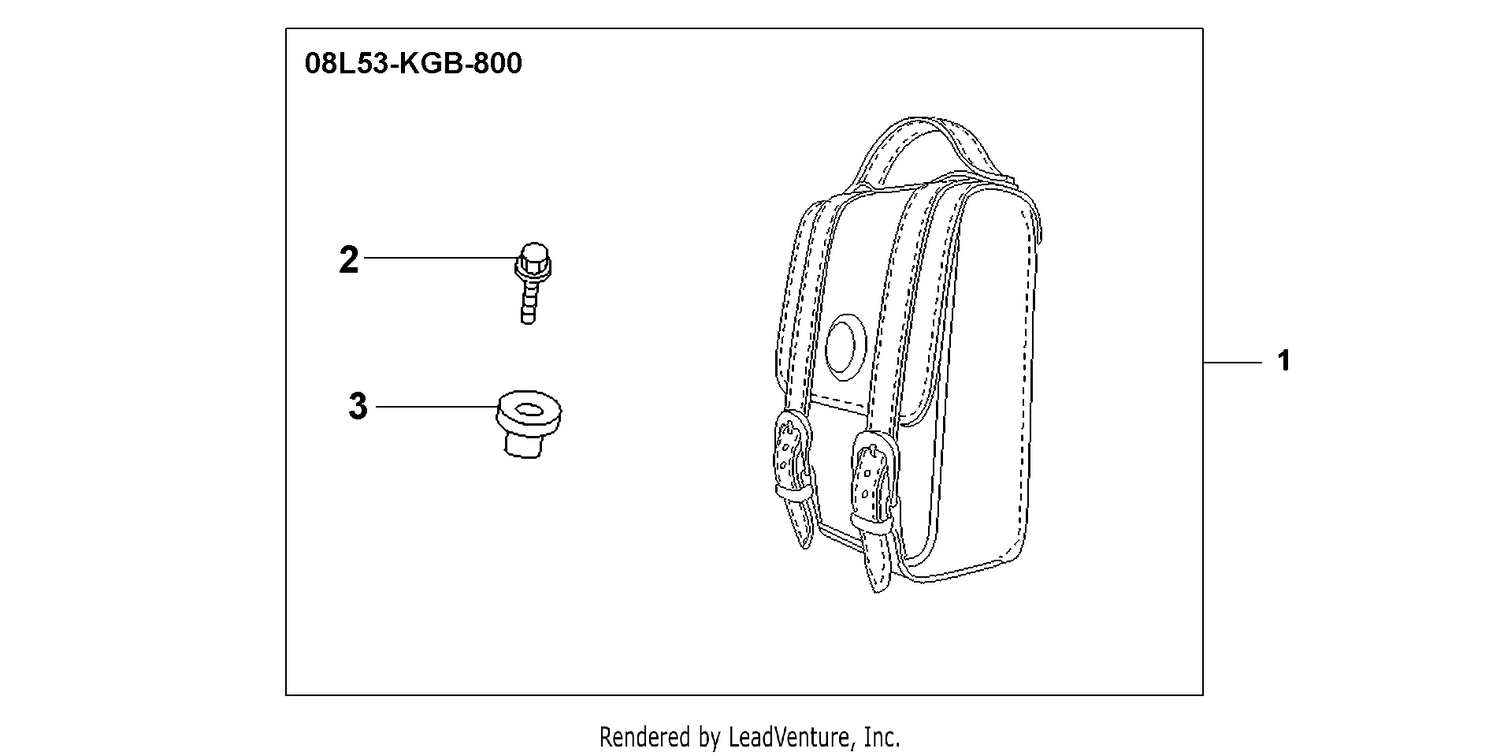 LEATHER BACKREST BAG