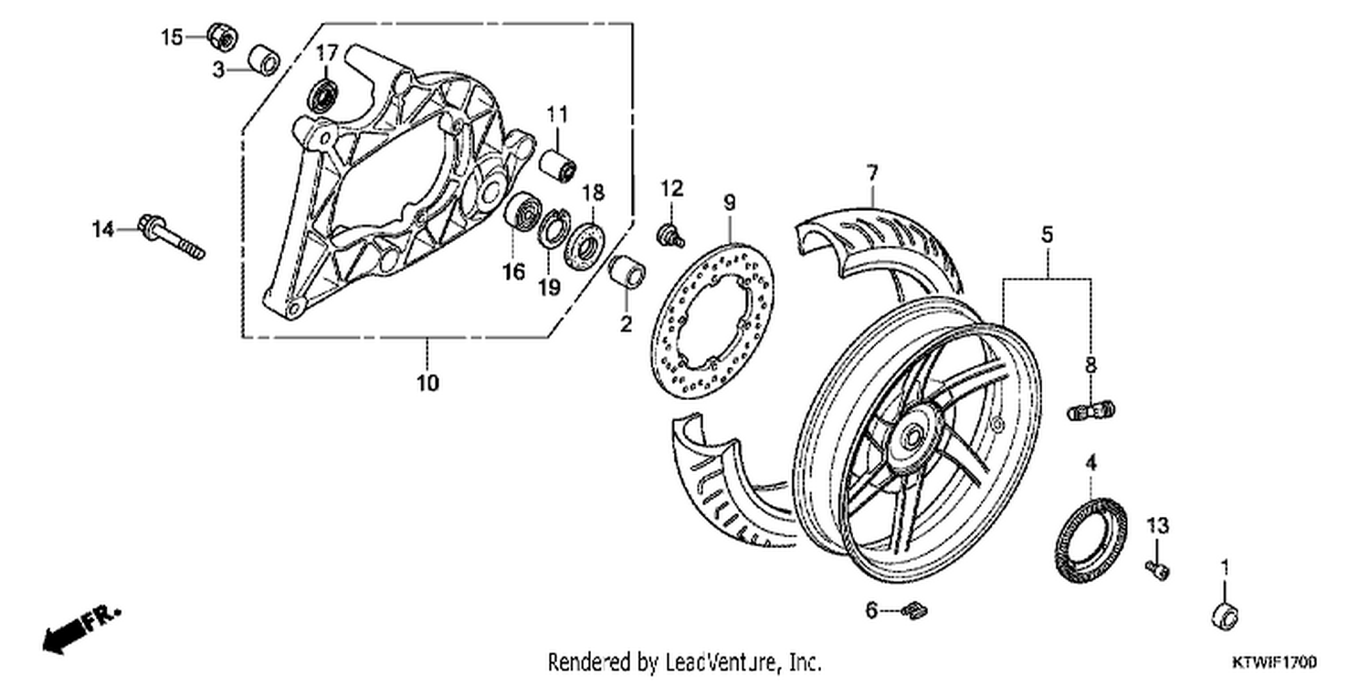  REAR WHEEL/SWINGARM