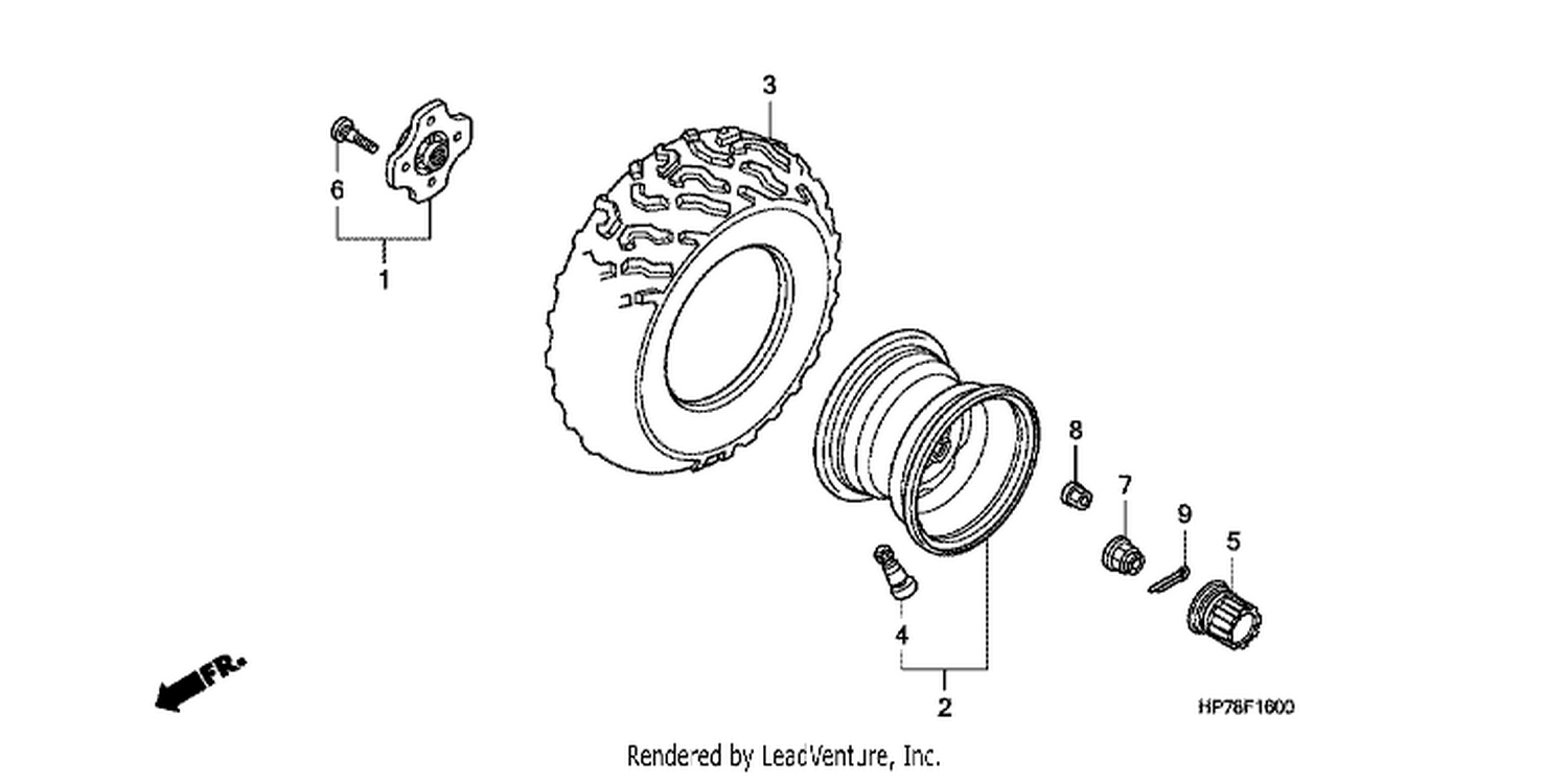  REAR WHEEL