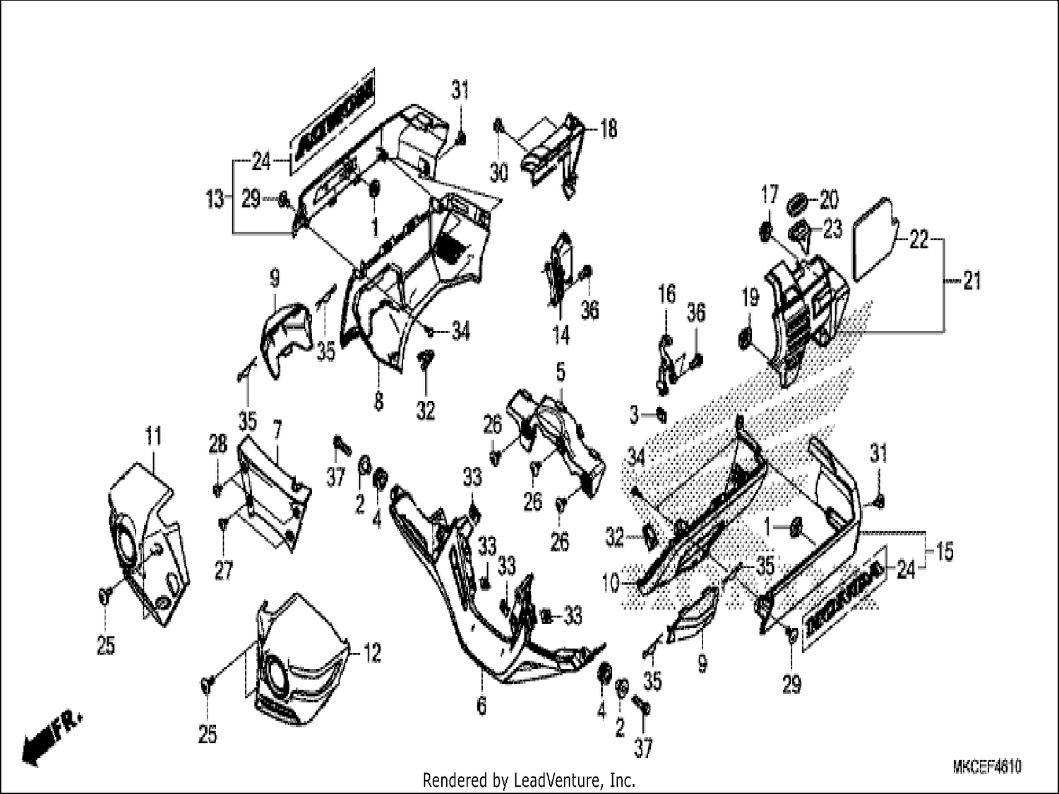  10 ENGINE COVER