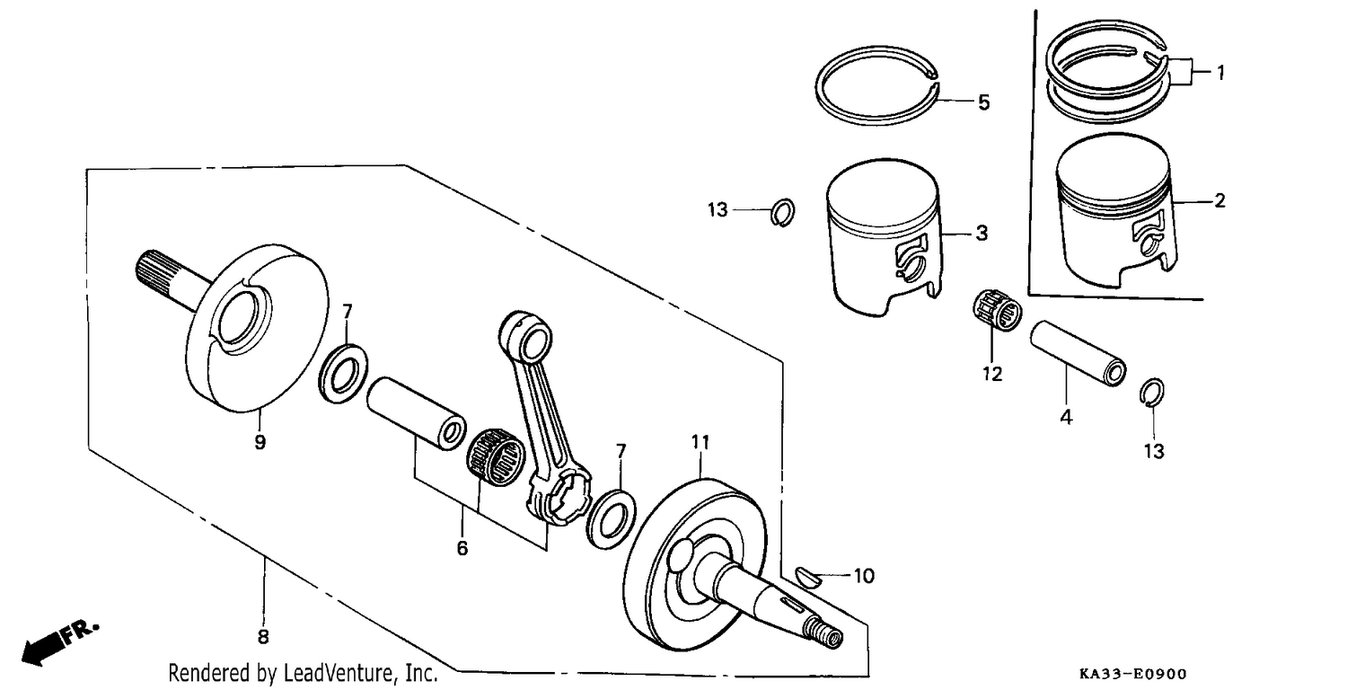 CRANKSHAFT/PISTON