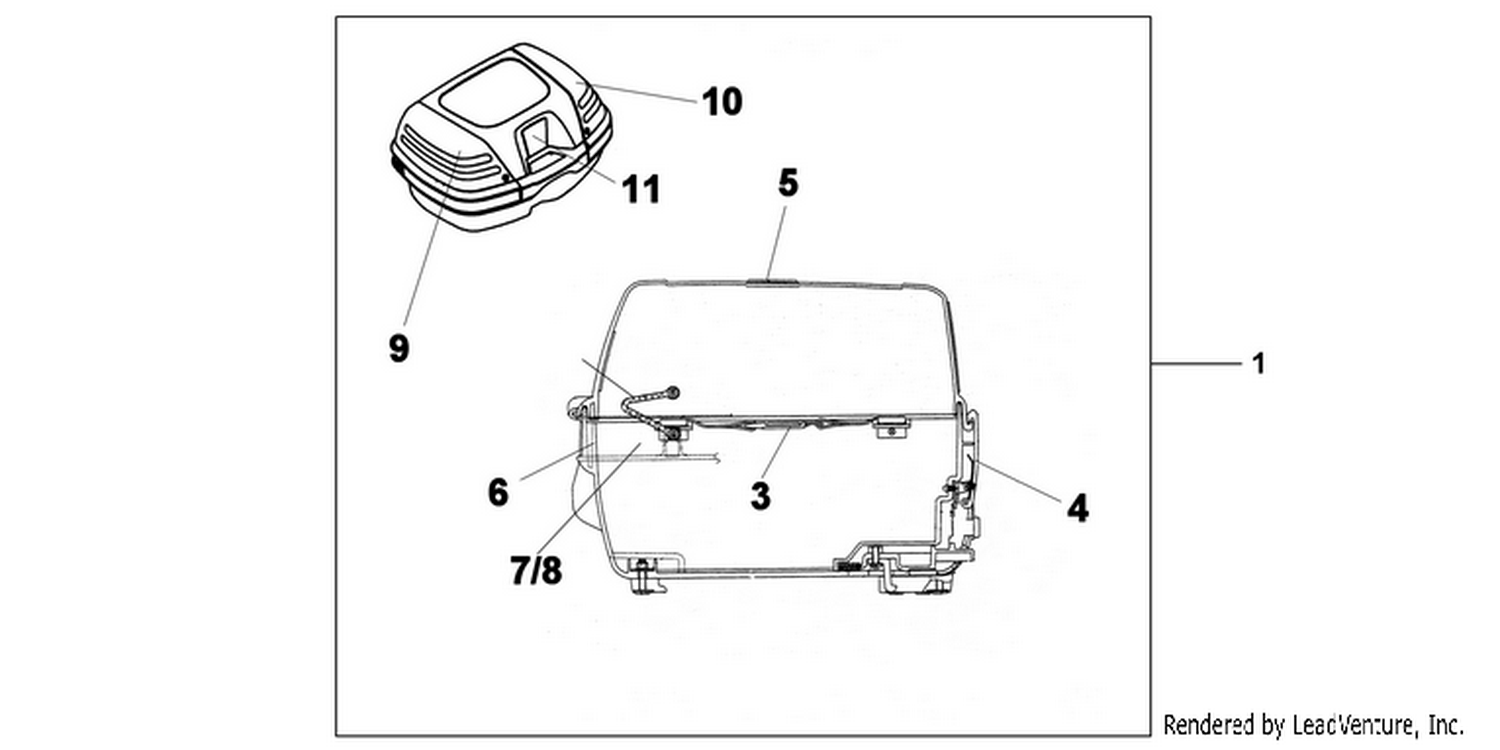  26 45L TOP BOX (ON/OFF)