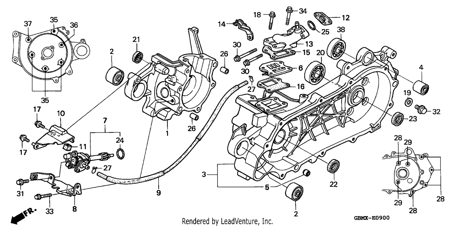 CRANKCASE/OIL PUMP