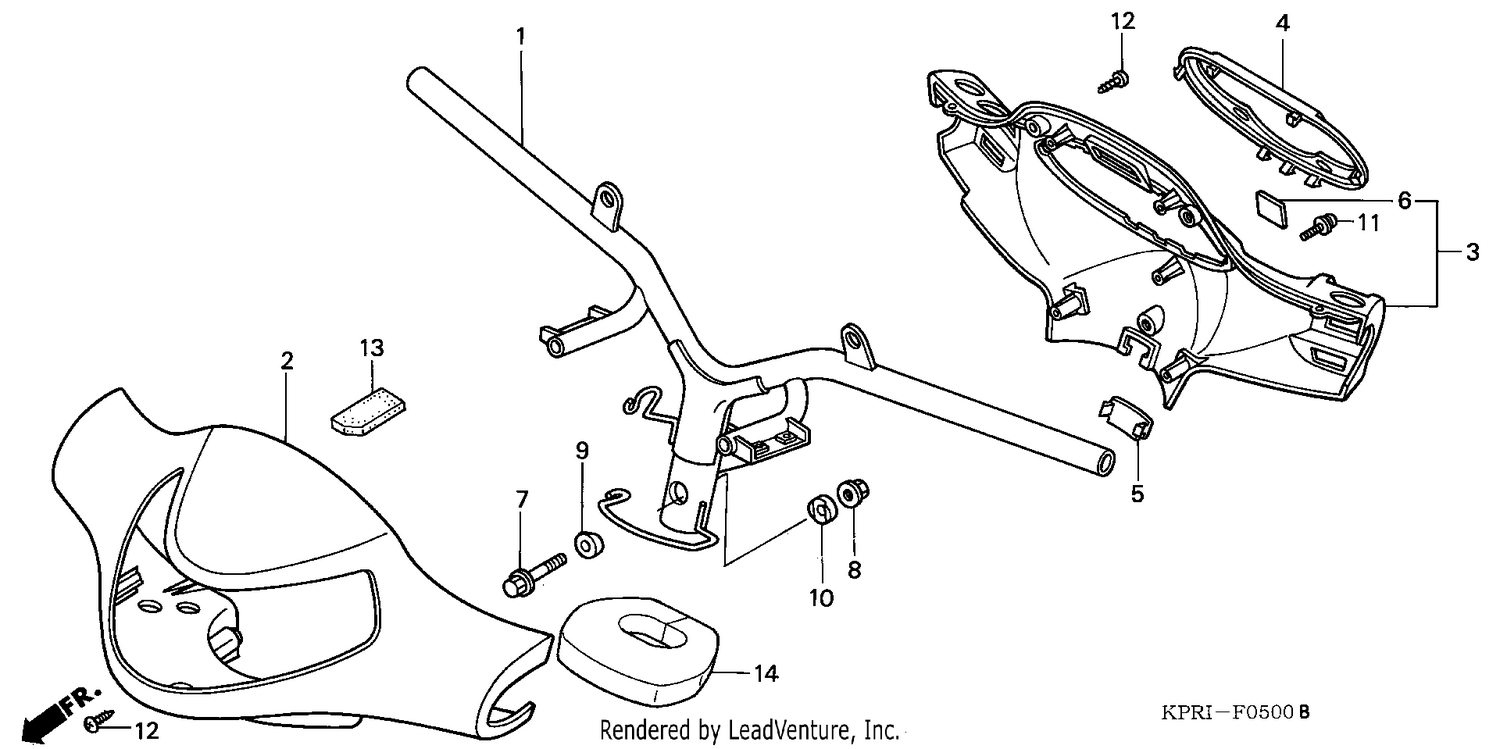 HANDLE PIPE/HANDLE COVER