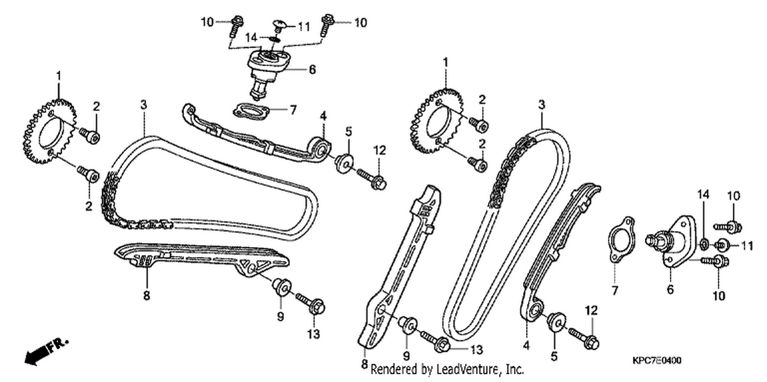  CAM CHAIN/TENSIONER