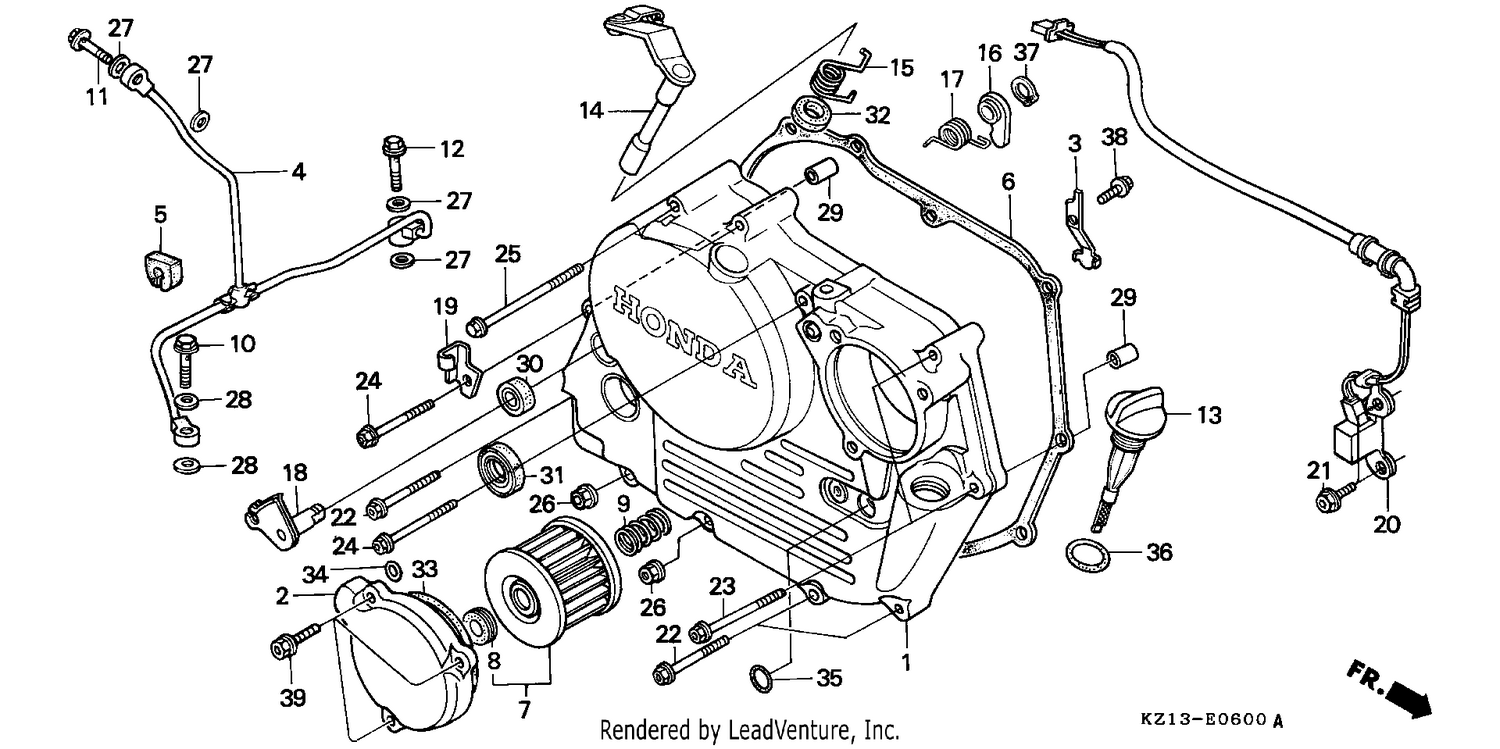 RIGHT CRANKCASE COVER