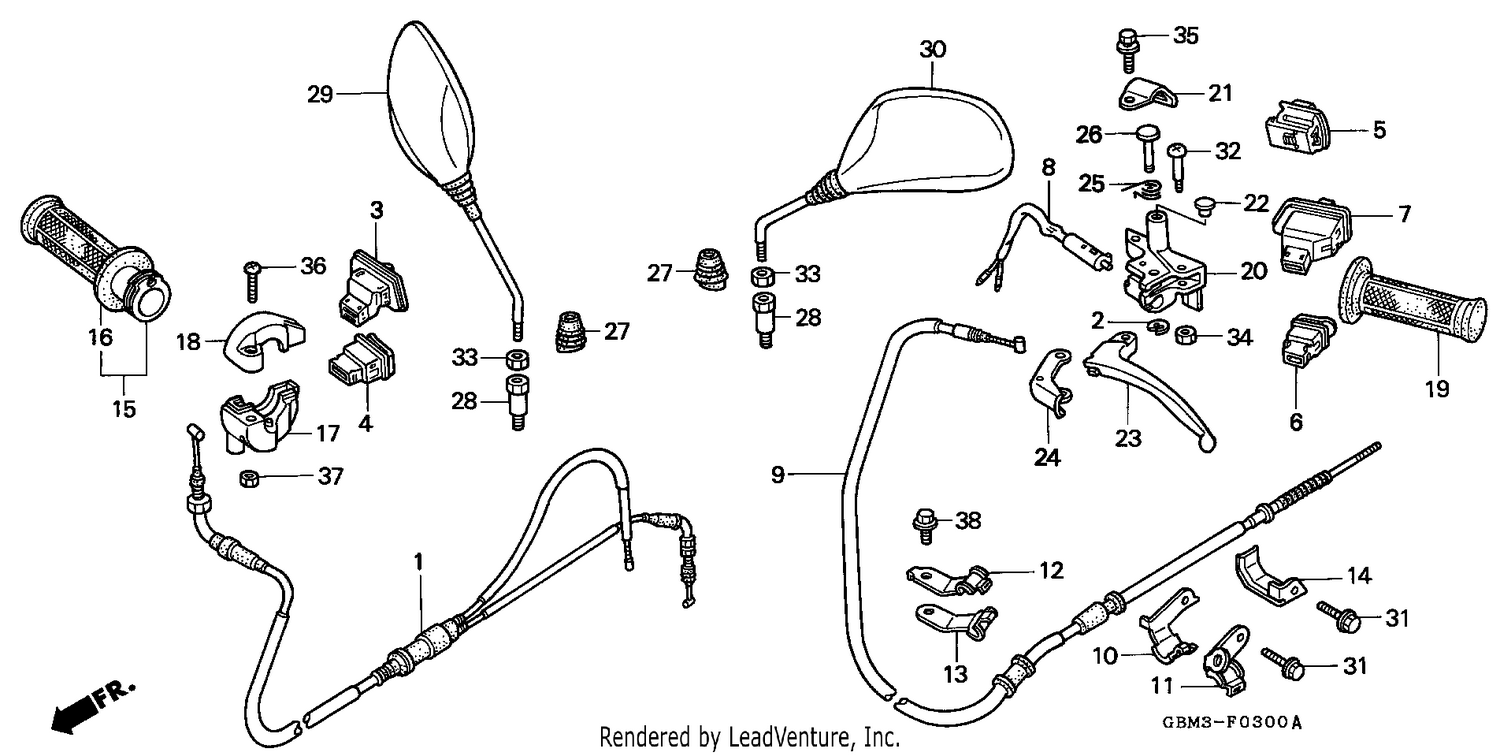 HANDLE LEVER/SWITCH/ CABLE