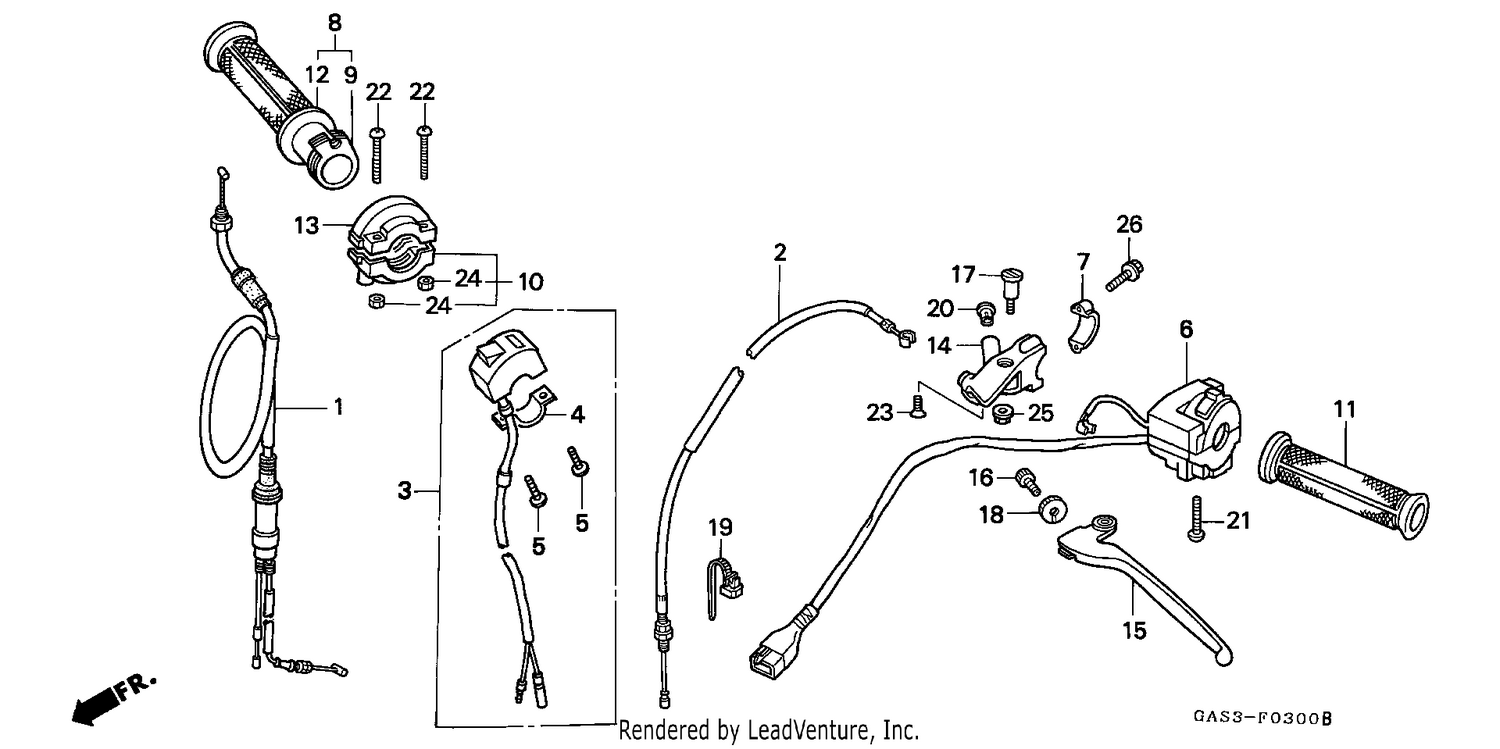 HANDLE LEVER/SWITCH/ CABLE