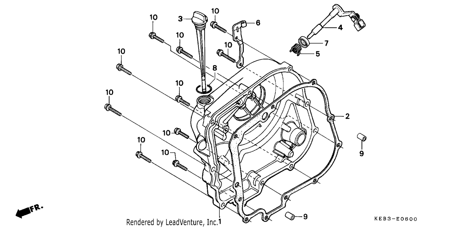 RIGHT CRANKCASE COVER