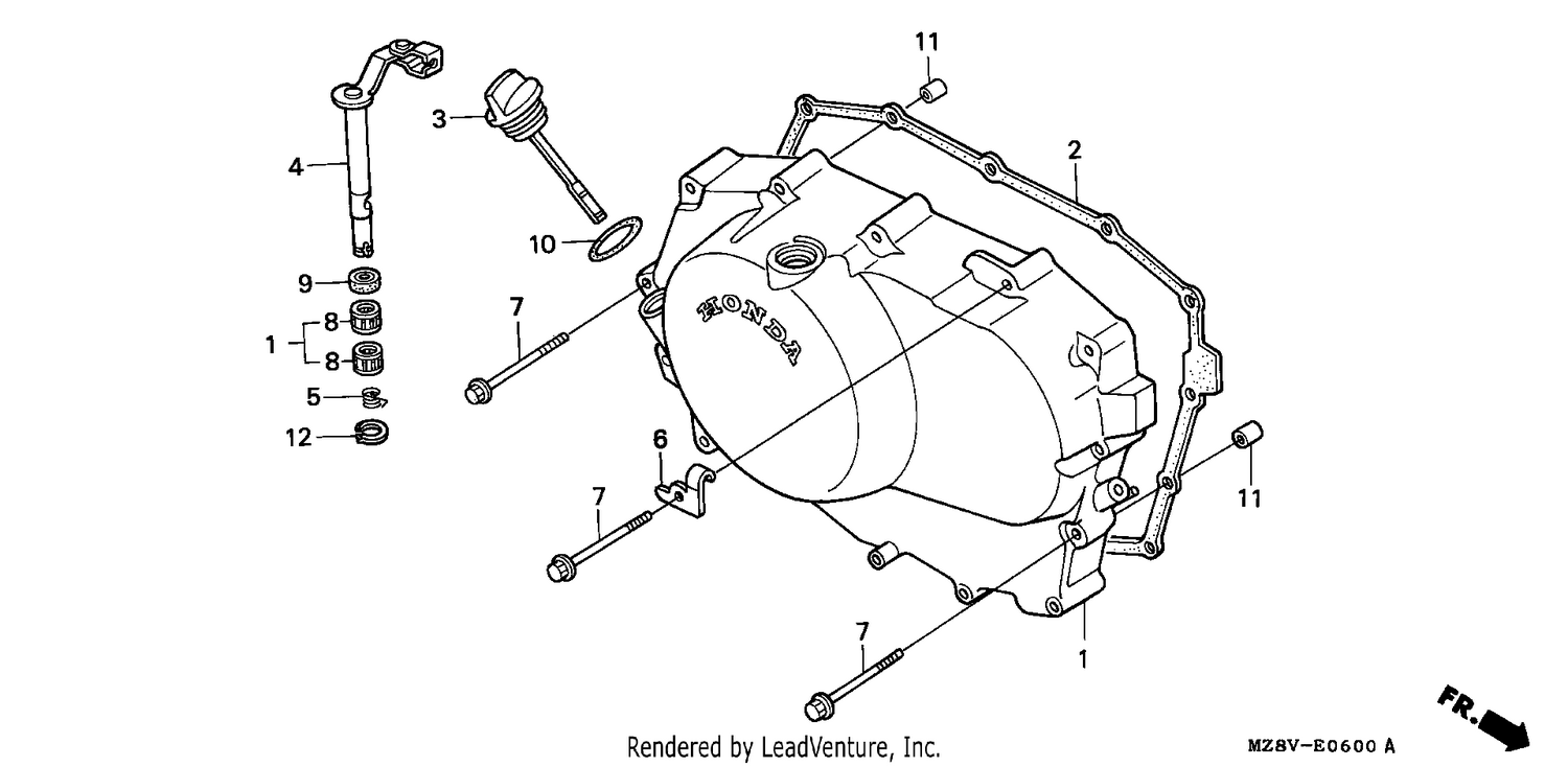 RIGHT CRANKCASE COVER