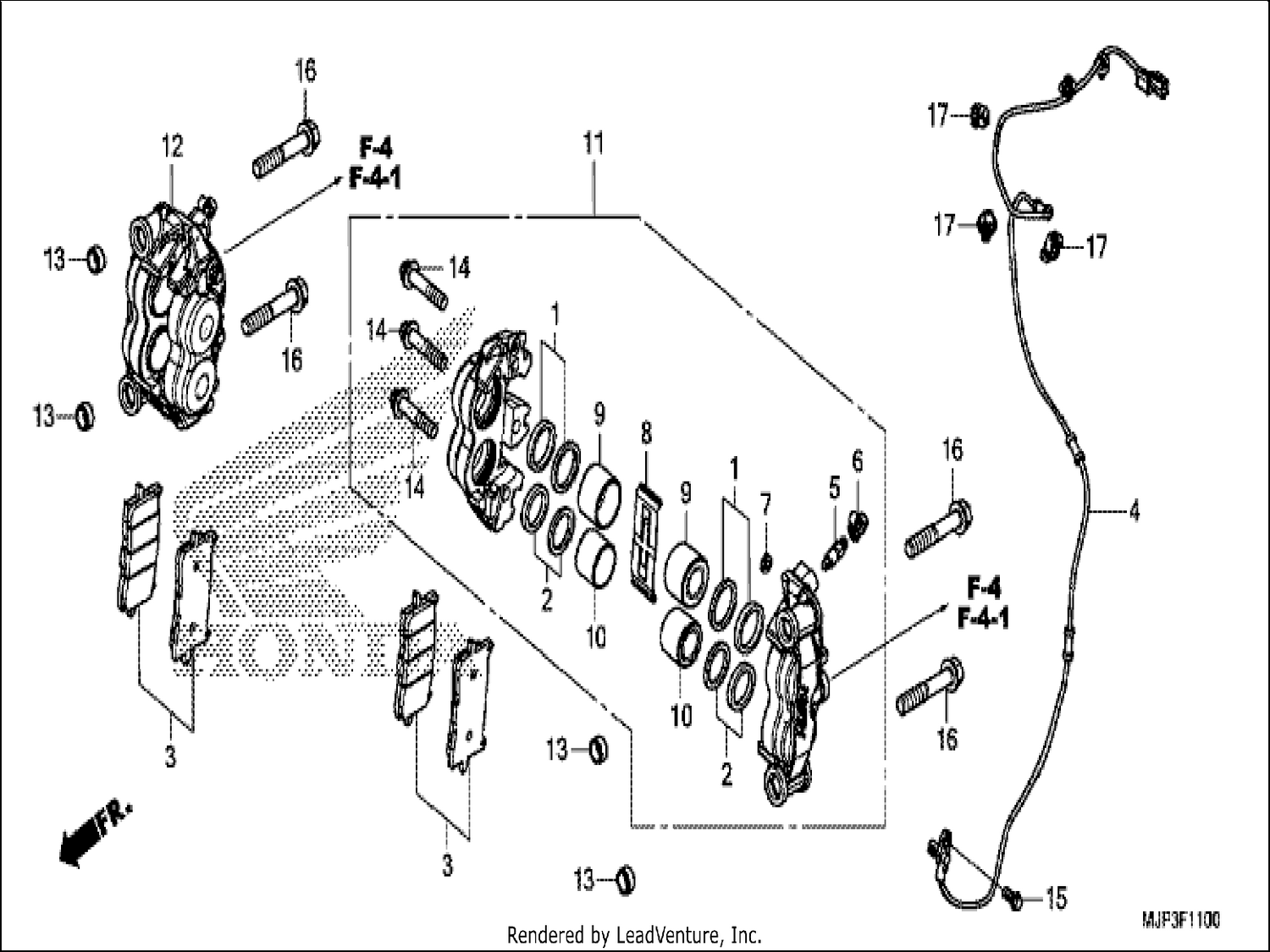  FRONT BRAKE CALIPER