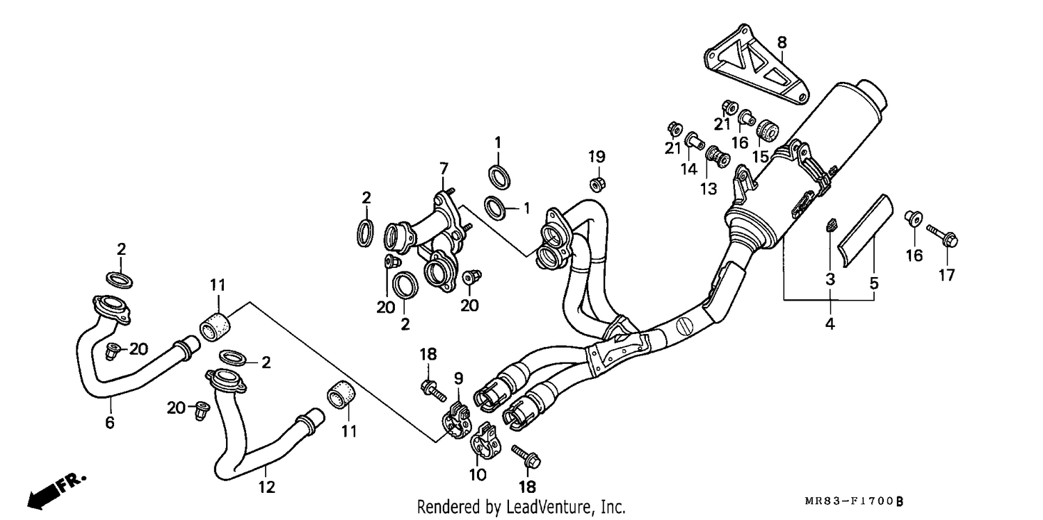 EXHAUST MUFFLER